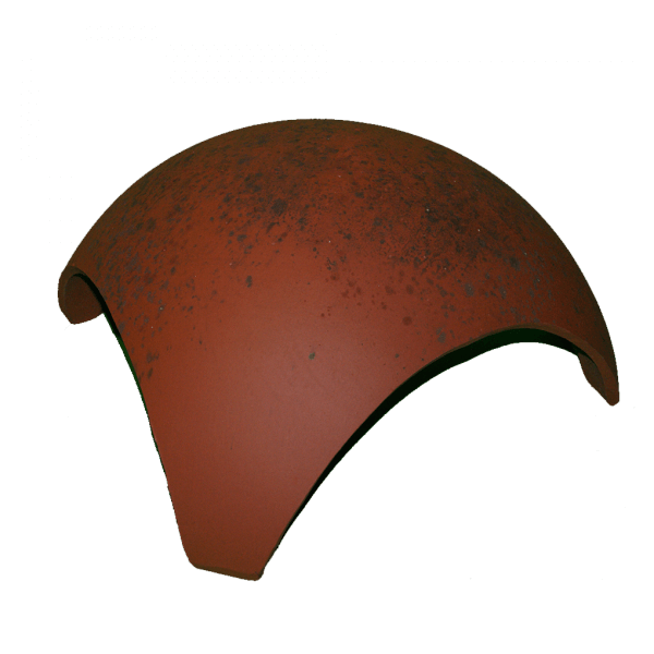 Koramic Oude Holle 451 vorstenhoed nr. 1 - 3 x halfronde vorst Vielli Rood
